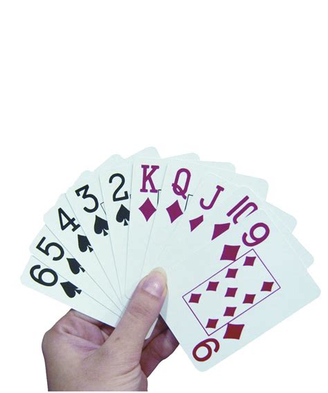 Large Print Playing Cards Easy To Read Easy To See Playing Cards