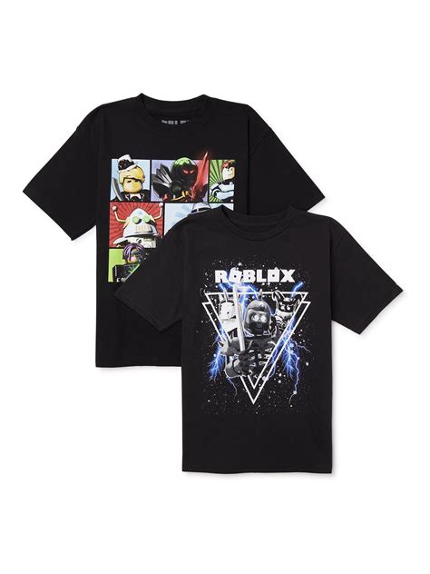 Roblox Boys Graphic T Shirt 2 Pack Size 4 18