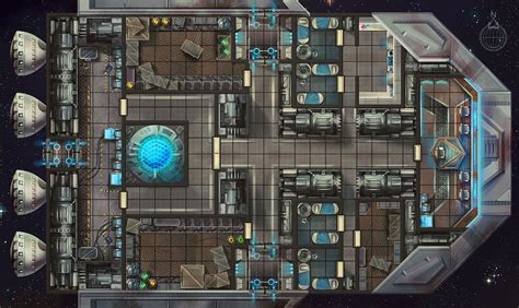Artstation Starfinder Rpg Maps Damien Mammoliti In 2022 Sci Fi Rpg