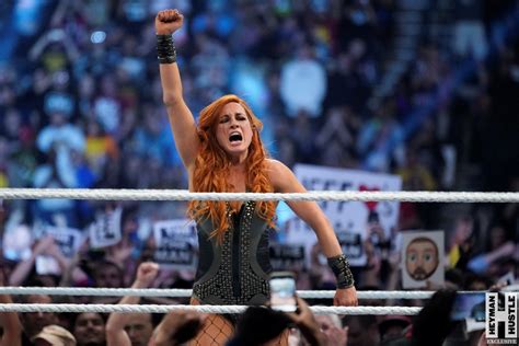 Hustle Photo Book Surprise Entrant Becky Lynch Wins The 2019 Womens