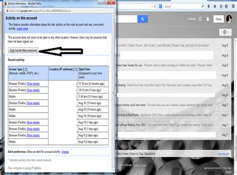 How To Track Your Gmail Login Activity Blogolect