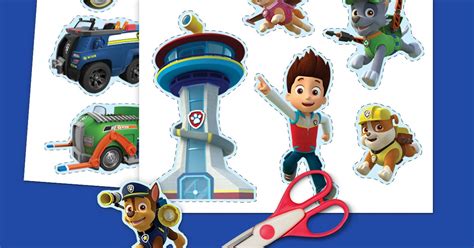 Download your free paw patrol printables here on our kindergarten printables webpage. PAW Patrol Printable Stickers | Nickelodeon Parents