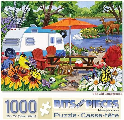 Amazon Com Bits And Pieces The Old Campground Piece Jigsaw