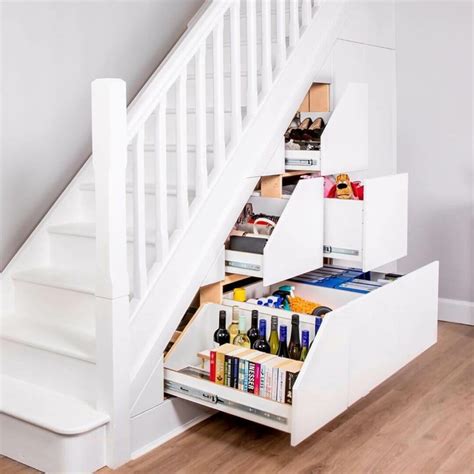Clever Under Stair Storage Design Ideas To Maximize The Space In