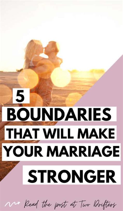 5 boundaries in marriage that will actually make your relationship stronger