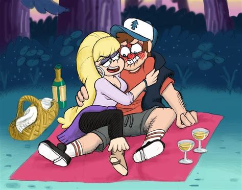 Pacifica And Dipper Dipper And Pacifica Gravity Falls Crossover