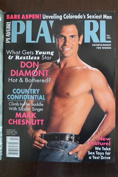 Playgirl Magazine February 1995 1995 Magazine Periodical Sage
