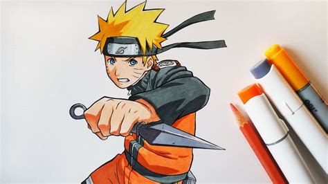 Como Dibujar A Naruto Uzumaki How To Draw Naruto Uzumaki Youtube My