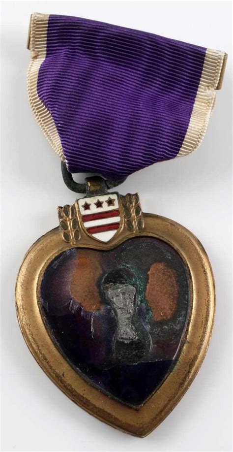 Sold Price Wwi Named Purple Heart Medal With Officer List April 3