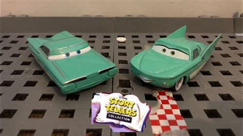 Mattel Pixar Cars Storytellers Wedding Day Ramone And Flo Youtube