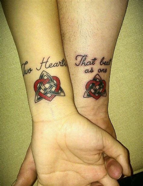 matching tattoos husband and wife