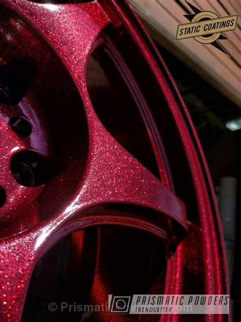 Super Red Sparkle Powder Coating Color Ppb 4694 Prismatic Powders