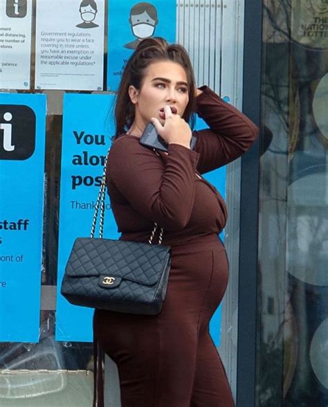 Lauren Goodger Shows Off Baby Bump In Jumpsuit As She Prepares To