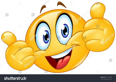 Thumbs Emoticon Over 16 899 Royalty Free Licensable Stock Vectors