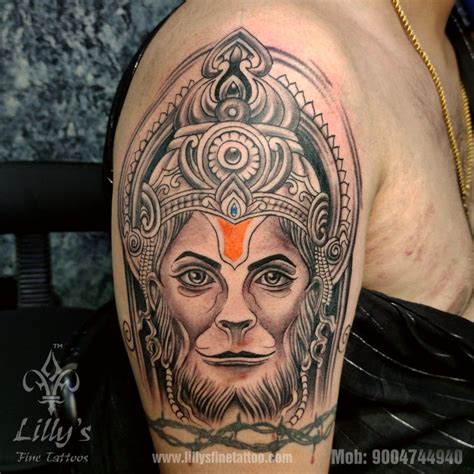 Hand Tattoos Sleeve Tattoos Cool Tattoos Shri Hanuman Durga Maa