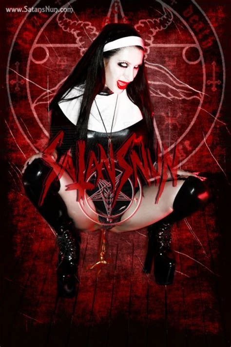 Satansnun SatansNun Demoniccunt Satan Dark Beauty Anime