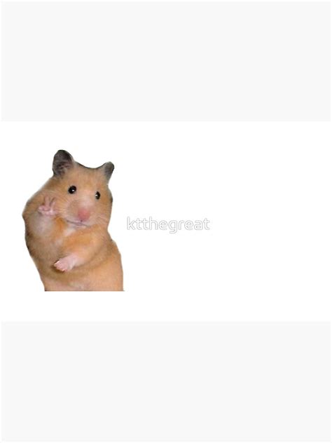 Peace Hamster Meme Coffee Mug For Sale By Ktthegreat Redbubble