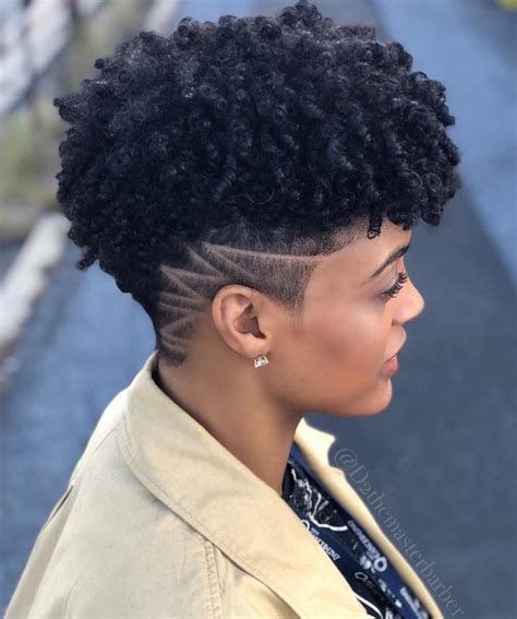 6 Unbelievable Black Hairstyle With Shaved Side