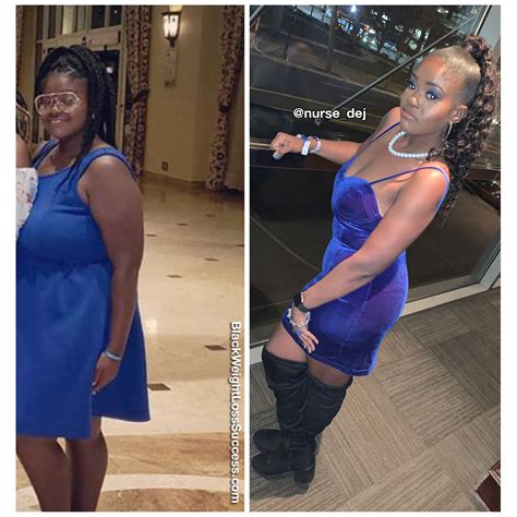 Deja Lost 69 Pounds Black Weight Loss Success