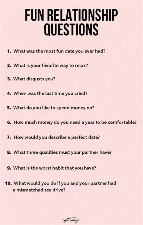Love Questions To Ask