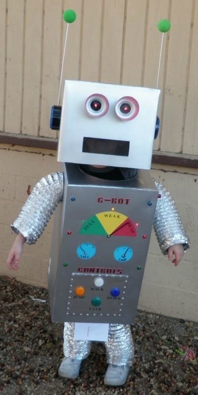 Making A Robot Costume Thriftyfun