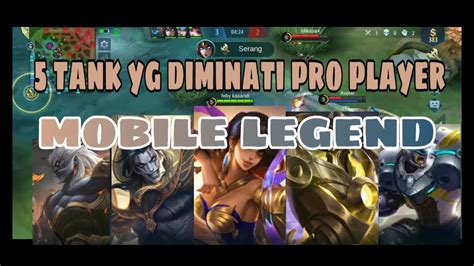 Tank Yang Diminati Pro Players Mobile Legend Youtube