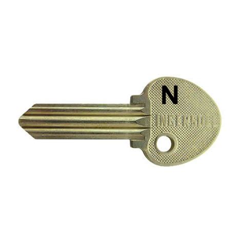Genuine Ingersoll Cylinder Key Blank N Section Ingersoll Locks
