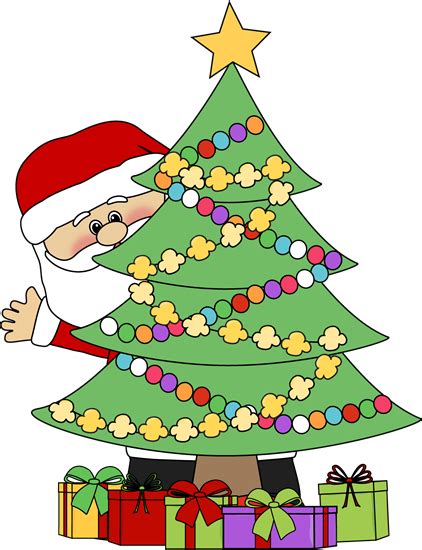 Christmas Tree With Presents Clip Art  ClipArt Best