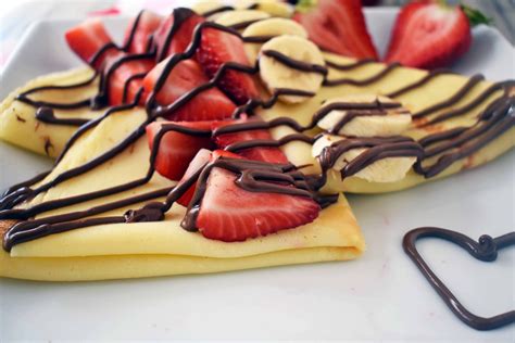 Perfect Crepes Recipe With Strawberries And Nutella Modern Honey