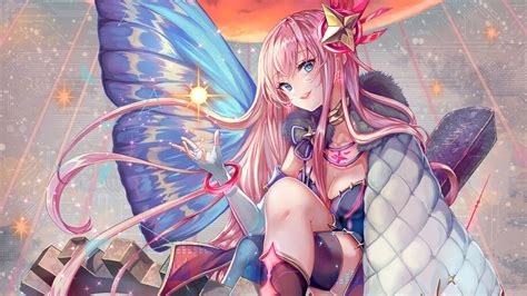 Beautiful Fantasy Anime Girl Pink Hair 4k 61025 Wallpaper
