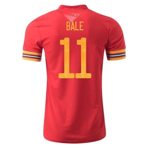 All styles and colours available in their replica soccer jerseys feature blocks representing a club which is continuously evolving and. Gareth Bale Wales Euro 2020 Home Jersey by adidas | World ...