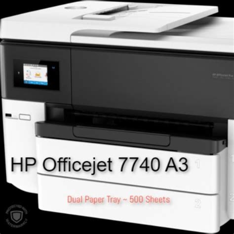 Download the hp officejet pro 7740 printer driver. Printer A3 Print Scan Copy Wireless HP 7740 Cetak Akte ...