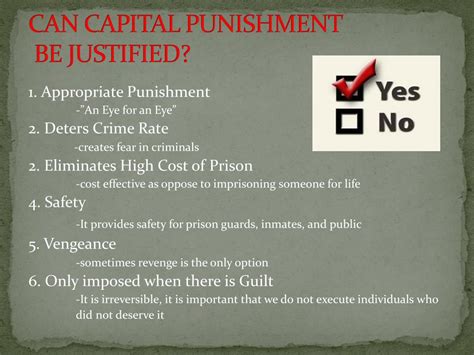 The Importance Of Capital Punishment