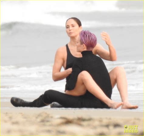 Megan Rapinoe Sue Bird Hit The Beach For A Photo Shoot After Their