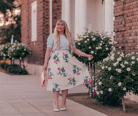 Floral Skirt Outfit And Chicwish Summer Haul Lizzie In Lace