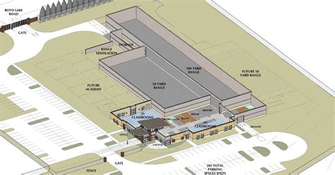plans for proposed 20 5m police training facility in loveland