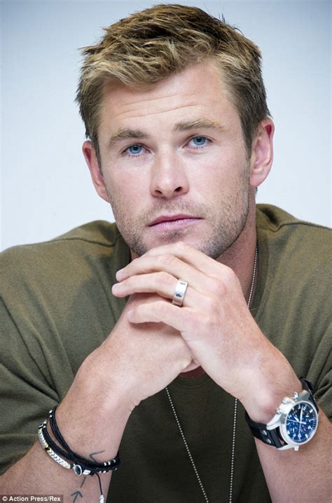 Chris Hemsworth Ditches His Wavy Blonde Hair For A Cropped Look At