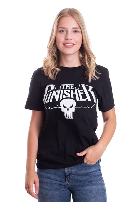The Punisher Letter Logo T Shirt Impericon Us