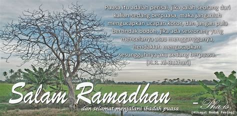 Pun juga kalo wudhunya batal, maka shalatnya gak sah juga. Salam Ramadhan - Hikayat Budak Pening