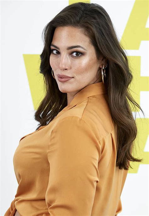 Plus Size Model Ashley Graham Drops Jaws In Cheeky Unbuttoned Shirt