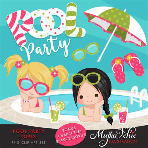 Free Pool Party Cliparts Download Free Pool Party Cliparts Png Images