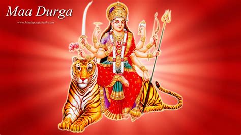 Maa Durga Hd Desktop Wallpapers Wallpaper Cave