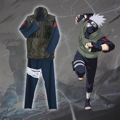 Milky Way Anime Naruto Kakashi Waistcoatcoatpants Customized Cosplay