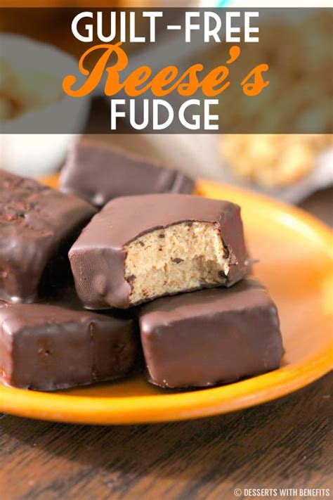 Research shows that to get the best out of your training regime, it's vital to consume enough protein and carbohydrates at the right time, in order to expedite muscle recovery. Healthy Reese's Fudge - Desserts with Benefits