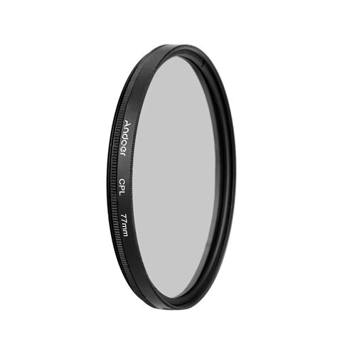 Andoer 77mm Digital Slim Cpl Circular Polarizer Polarizing Glass Filter