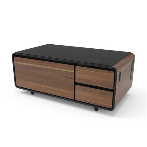 With a wireless charging pad, thermoelectric cooling drawer, and bluetooth speakers, the sobro smart side table is furniture designed to help you live better. Sobro Coffee Table with Refrigerator Drawer Bluetooth ...