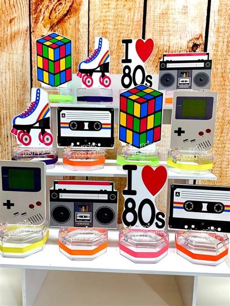 I Love The 80s Birthday Theme 80s Theme Party Favor 80s Theme