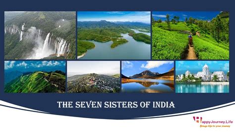 Seven Sisters Of India Youtube