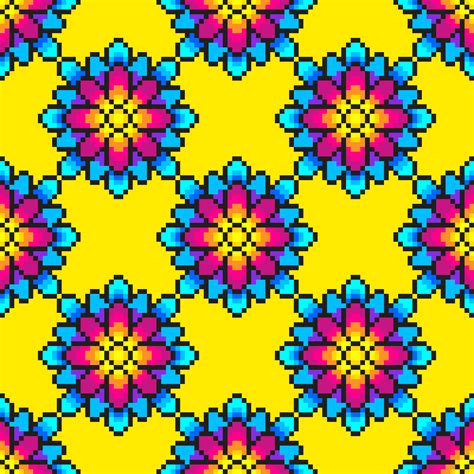 Flower Pixel Art Grid Best Flower Site
