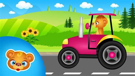 Bajka dla dzieci o traktorach - YouTube